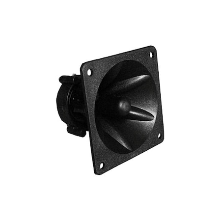 Nippon 3.25 in. Square Flush Mount Tweeter, Black NTX1004PZ
